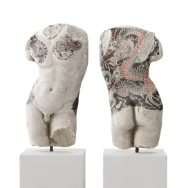 Tattoo classic man torso